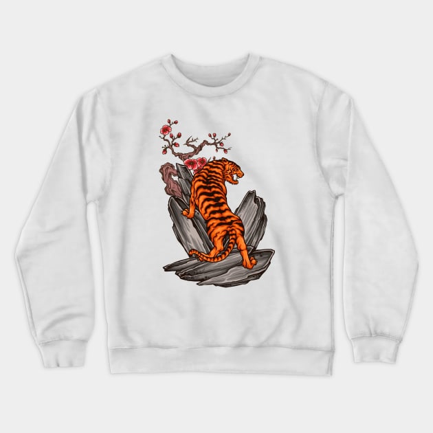 TIGER Crewneck Sweatshirt by GreatSeries